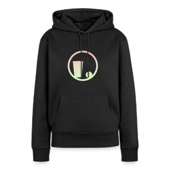 Party Beer Pong Beer Pong - Women’s Premium Organic Hoodie - black - Front - Julia (174cm)