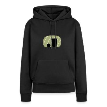 Party Party Partymonster - Frauen Premium Bio Hoodie - Schwarz - Vorne - Julia (174cm)
