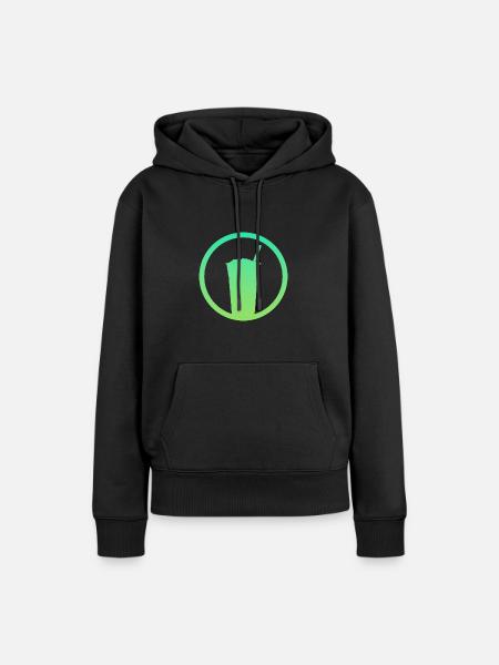 Bubble Tee Bubble Tea - Frauen Premium Bio Hoodie - Schwarz