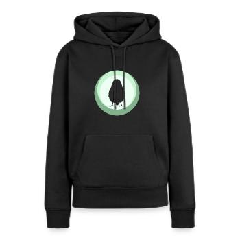 Wellensittich Fliegen Fliegen - Frauen Premium Bio Hoodie - Schwarz - Vorne - Julia (174cm)