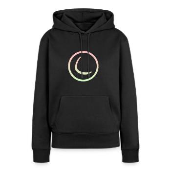 Bâton de lancer Boomerang Bâton de lancer - Sweat à capuche Premium bio Femme - noir - Devant - Julia (174cm)