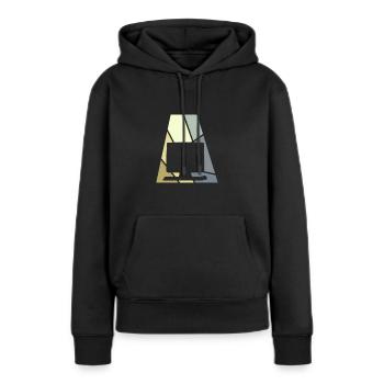 Computer Computer Gamer - Women’s Premium Organic Hoodie - black - Front - Julia (174cm)