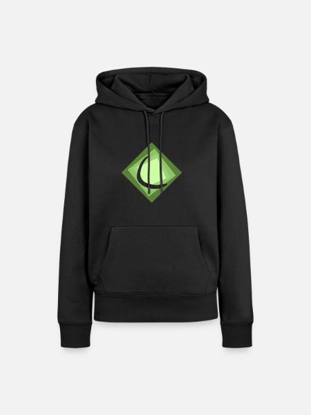 Bumerang Werfen Werfen - Dame Premium hoodie, økologisk bomuld - sort
