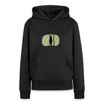 Kryptozoologie Märchen Mythisch - Frauen Premium Bio Hoodie - Schwarz - Vorne - Julia (174cm)