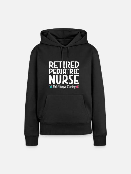 Kinderkrankenschwester - Frauen Premium Bio Hoodie - Schwarz