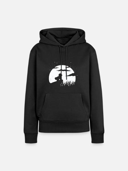Bichon Frise - Frauen Premium Bio Hoodie - Schwarz