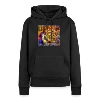 Weihnachten - Frauen Premium Bio Hoodie - Schwarz - Vorne - Julia (174cm)