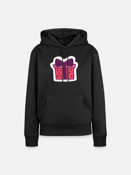 Geschenk - Frauen Premium Bio Hoodie - Schwarz