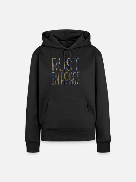joke aerospace engineering robotics engineer - Frauen Premium Bio Hoodie - Schwarz