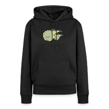 Komet Geschenk Kind Sohn Weltall Astronaut Stern - Frauen Premium Bio Hoodie - Schwarz - Vorne - Julia (174cm)