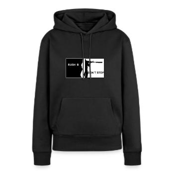CS GO jeu PC - Sweat à capuche Premium bio Femme - noir - Devant - Julia (174cm)