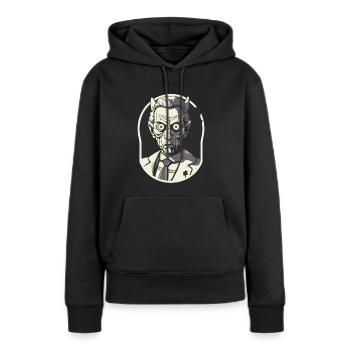 Der Direktor der Albträume - Frauen Premium Bio Hoodie - Schwarz - Vorne - Julia (174cm)