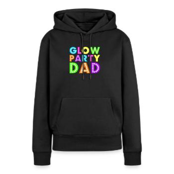 Glühender Party-Vati - Frauen Premium Bio Hoodie - Schwarz - Vorne - Julia (174cm)