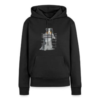 Australian Shepherd Herzensbrecher Hund Geschenk - Frauen Premium Bio Hoodie - Schwarz - Vorne - Julia (174cm)