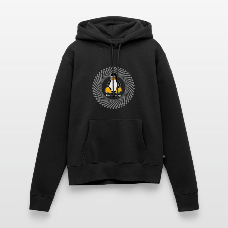 Pinguin pc Computer Nerd sysadmin Programm geek Frauen Premium Bio Hoodie