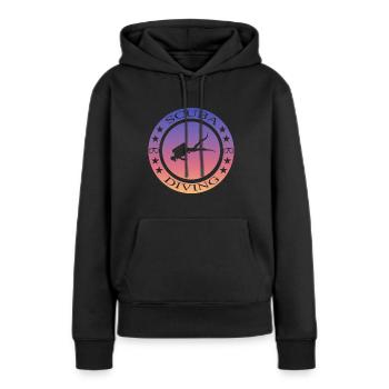 Scuba Diving - Frauen Premium Bio Hoodie - Schwarz - Vorne - Julia (174cm)