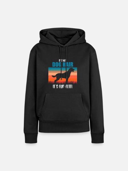 Chesapeake Bay Retriever - Frauen Premium Bio Hoodie - Schwarz
