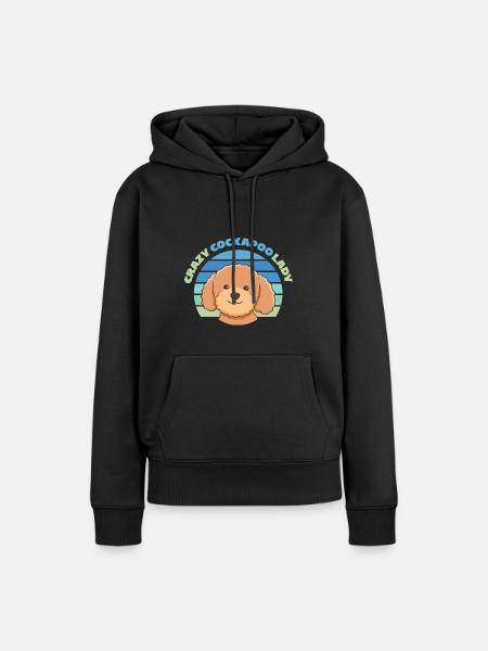 Cockapoo - Frauen Premium Bio Hoodie - Schwarz