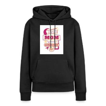 Supermom Mother s Day - Frauen Premium Bio Hoodie - Schwarz - Vorne - Julia (174cm)