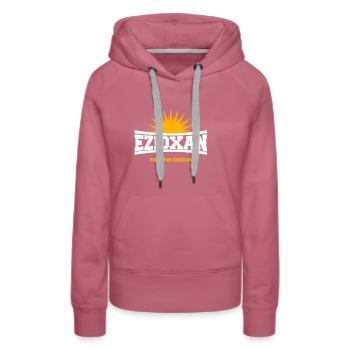 Ezidxan fight for freedom - Women’s Premium Organic Hoodie - mauve - Front - Isabella (175cm)