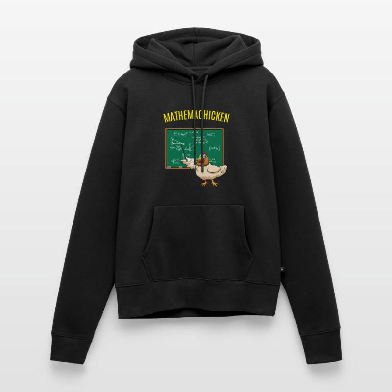 Math Math Math Poulet Math Sweat à capuche Premium bio Femme