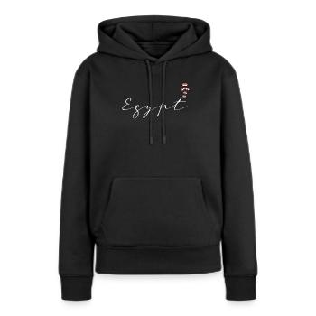 Ägypten - Frauen Premium Bio Hoodie - Schwarz - Vorne - Julia (174cm)