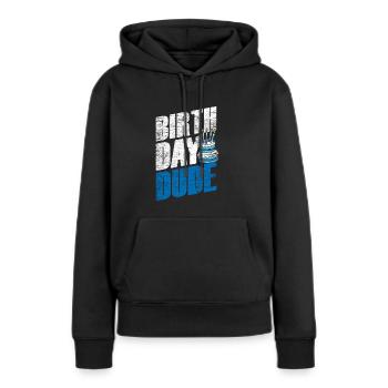 Birthday birthday present gift - Women’s Premium Organic Hoodie - black - Front - Julia (174cm)