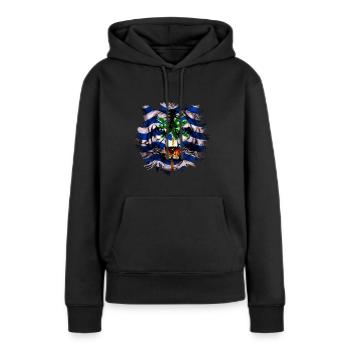 British Indian Ocean Territory - Women’s Premium Organic Hoodie - black - Front - Julia (174cm)