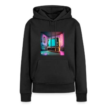 Video Game - Women’s Premium Organic Hoodie - black - Front - Julia (174cm)
