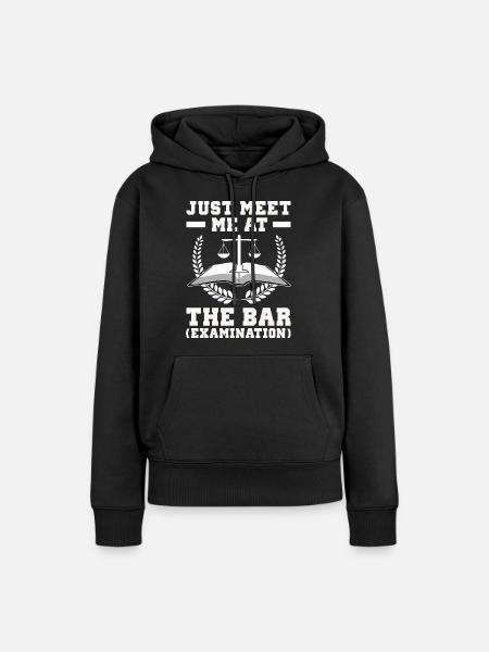 Anwalt - Frauen Premium Bio Hoodie - Schwarz