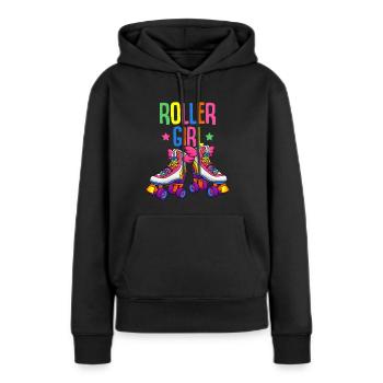 Roller Girl Roller Skates Roller Skates Roller Skate - Women’s Premium Organic Hoodie - black - Front - Julia (174cm)