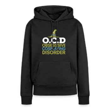 Trouble obsessionnel du cosplay Cosplay Cosplay - Sweat à capuche Premium bio Femme - noir - Devant - Julia (174cm)