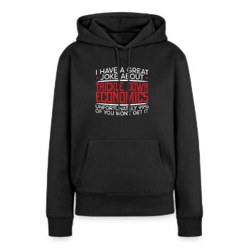 Wirtschaftswissenschaftler Wirtschaftslehrer Beruf Wirtschaft Wirtschaft - Frauen Premium Bio Hoodie - Schwarz - Vorne - Julia (174cm)