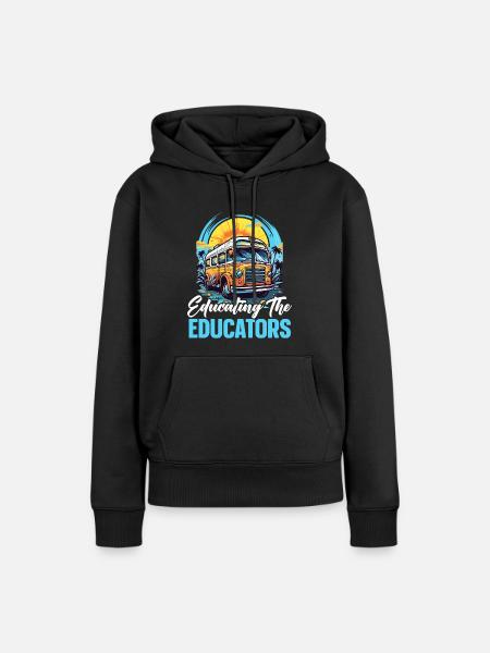Administrateur de l’école Principal Admin Squad - Sweat à capuche Premium bio Femme - noir