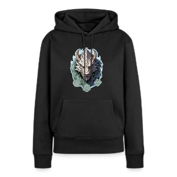 Rollenspiel Videospiel Spieler Gamer Gaming - Frauen Premium Bio Hoodie - Schwarz - Vorne - Julia (174cm)