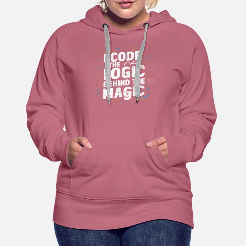 Backend-Entwickler Programmierung Softwareprogrammierer Frauen Premium Bio Hoodie