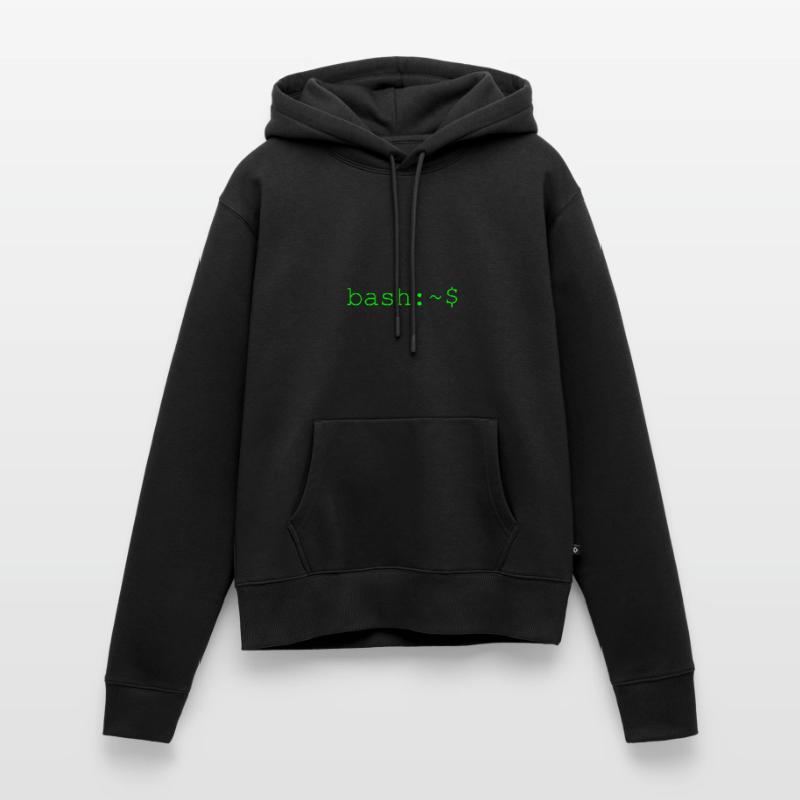 Linux bash shell console Frauen Premium Bio Hoodie