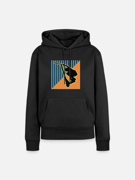 Tailgrab - Frauen Premium Bio Hoodie - Schwarz