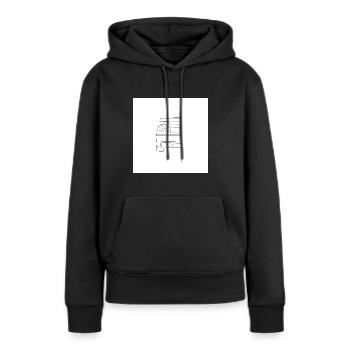 Auto Liebhaber Skyline - Frauen Premium Bio Hoodie - Schwarz - Vorne - Julia (174cm)