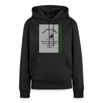 Red Piers Butler - Frauen Premium Bio Hoodie - Schwarz - Vorne - Julia (174cm)