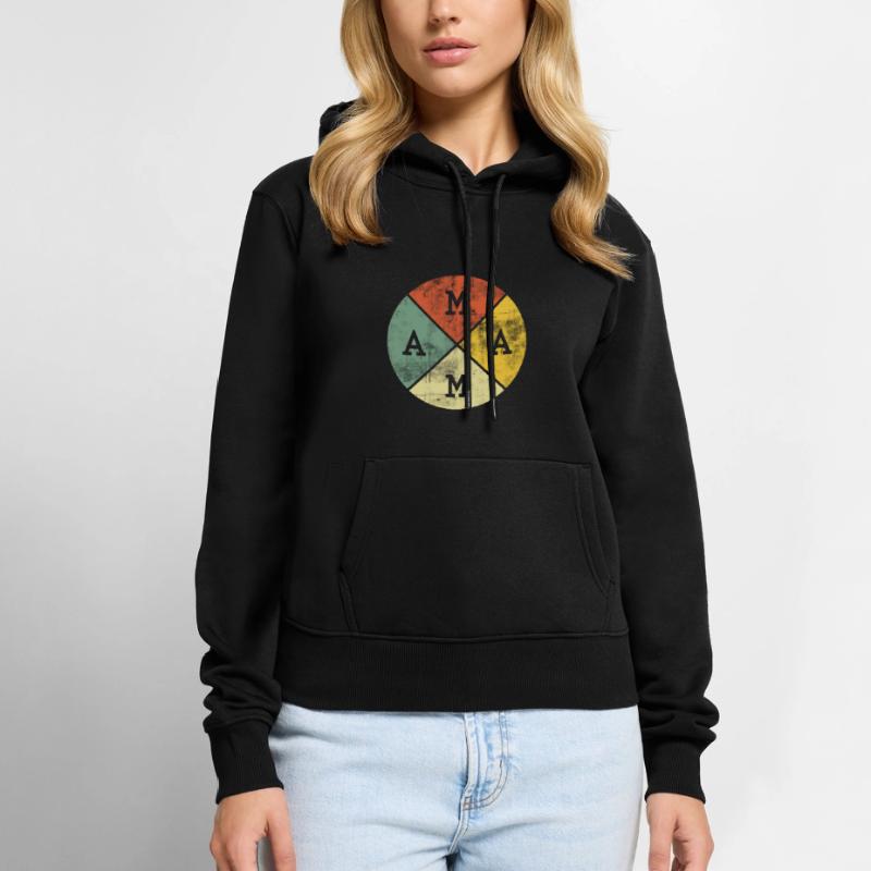 Mama Mutter Muttertag 2021 Geschenk Frauen Premium Bio Hoodie