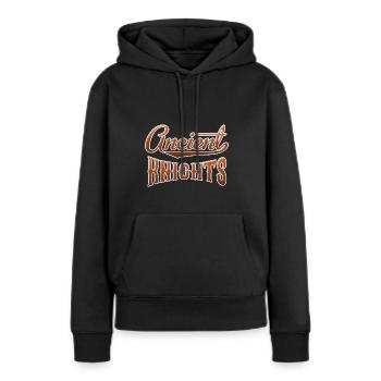 Ancient Knights Ritter - Frauen Premium Bio Hoodie - Schwarz - Vorne - Julia (174cm)