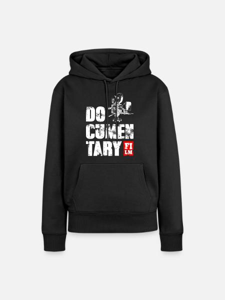 Documentary Film - Frauen Premium Bio Hoodie - Schwarz