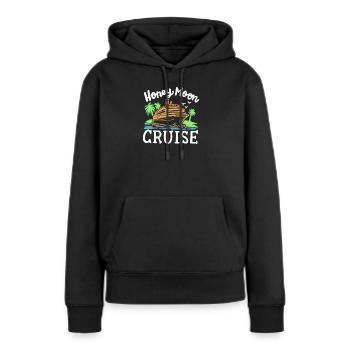 Flitterwochen Kreuzfahrt Urlaub - Frauen Premium Bio Hoodie - Schwarz - Vorne - Julia (174cm)