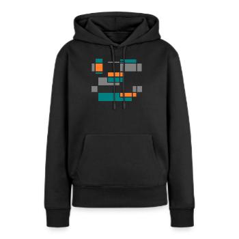 Graphic No.1 - Women’s Premium Organic Hoodie - black - Front - Julia (174cm)