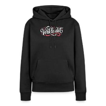 Déguisement déguisement carnaval carnaval - Sweat à capuche Premium bio Femme - noir - Devant - Julia (174cm)