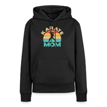 Karate Training Gifts Karate Training - Women’s Premium Organic Hoodie - black - Front - Julia (174cm)