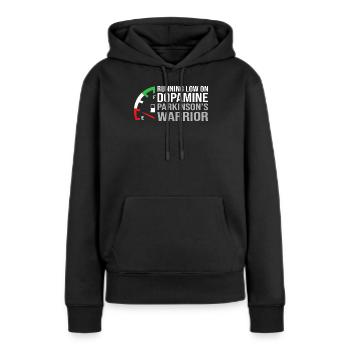 Parkinson Krankheit - Frauen Premium Bio Hoodie - Schwarz - Vorne - Julia (174cm)