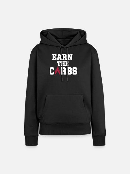 Schnittsaison Bei Reduziertem Kaloriendefizit - Frauen Premium Bio Hoodie - Schwarz