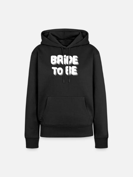 Zukünftige Braut - Frauen Premium Bio Hoodie - Schwarz